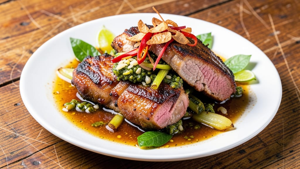 Cambodian Pork Chops Recipe: Fragrant Lemongrass and Kaffir Lime Pan-Seared