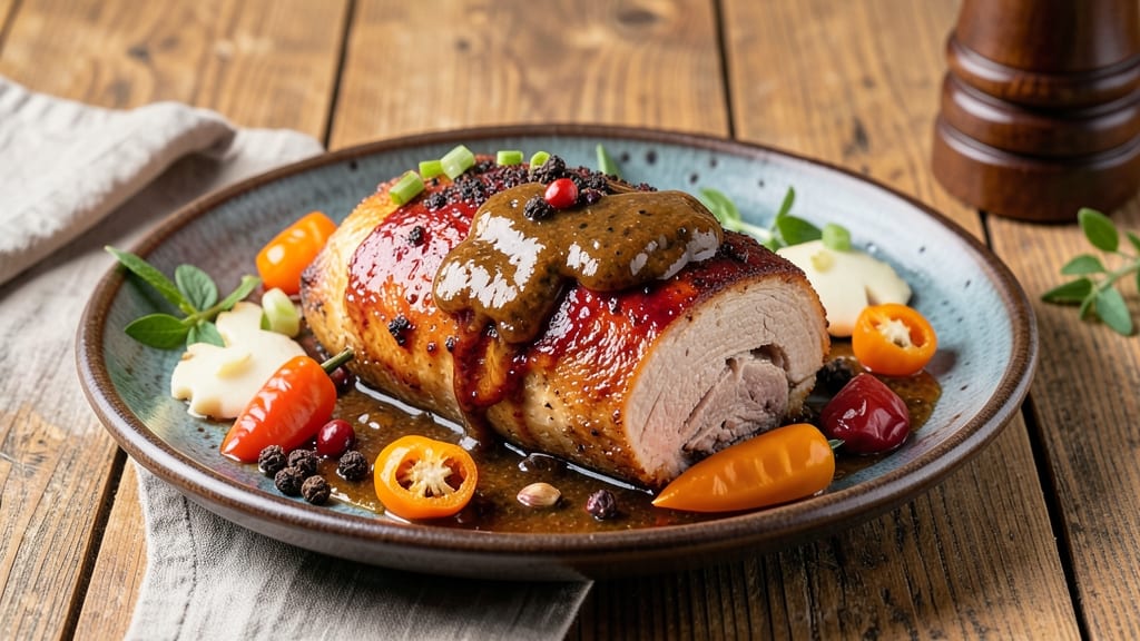 Caribbean Pork Roast Recipe: Jerk-Spiced Crunch and Juicy Sweetness