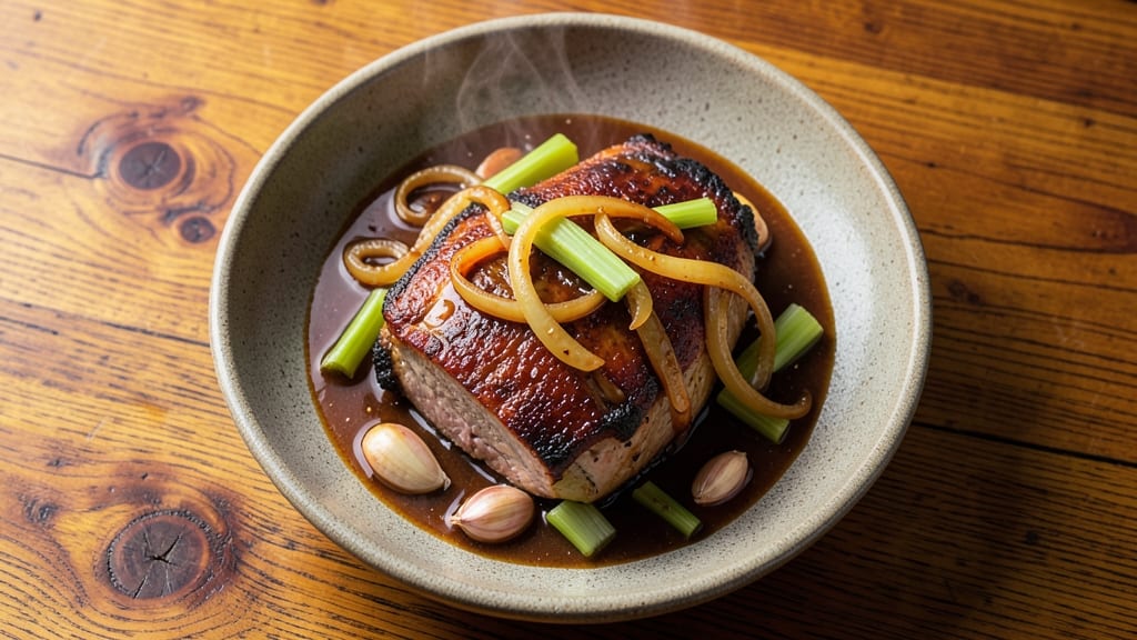 Café Rio Pork Recipe Copycat: Slow-Braised Shreds With Celery Crown Crunch