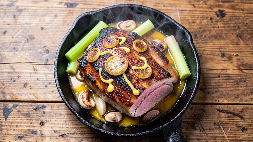Bradley Smoker Pork Shoulder Recipe: Low-and-Slow Magic With Crispy Celery Crowns