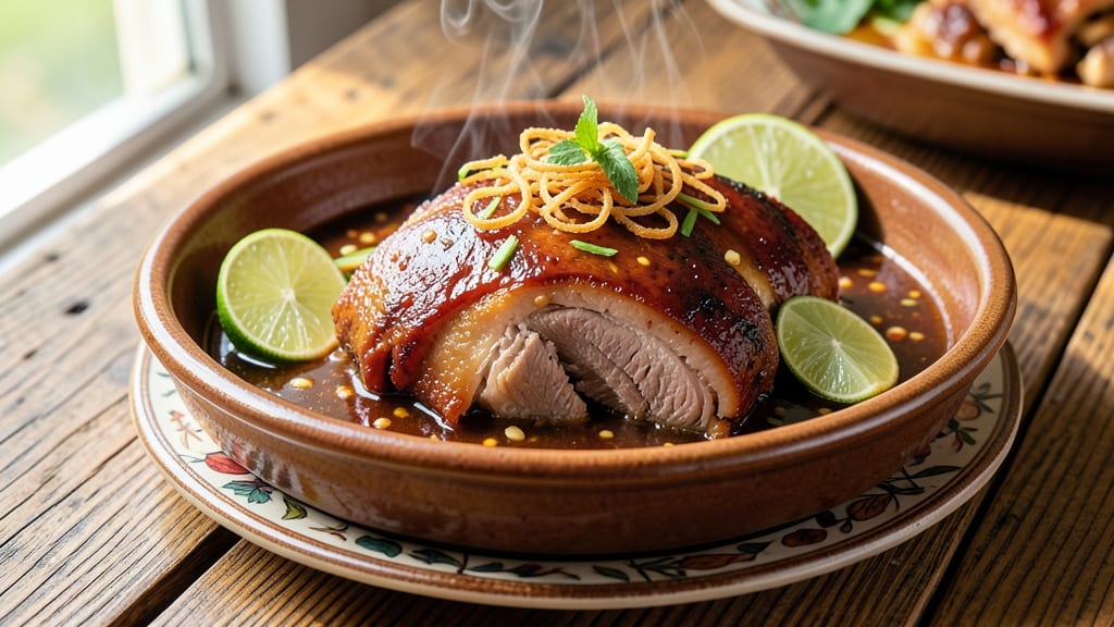 Chamorro Pork Adobo Recipe: Vinegar-Braised Tenderness with Citrus Zing