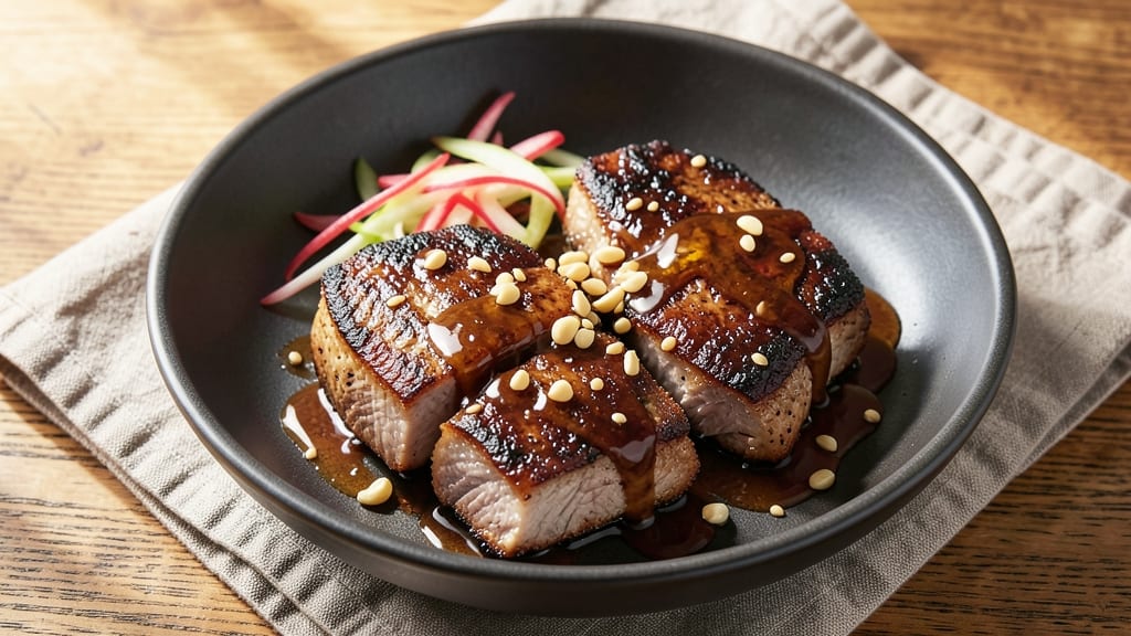 Baked Teriyaki Pork Chops Recipe: Glazed Caramelized Edges and Juicy Centers