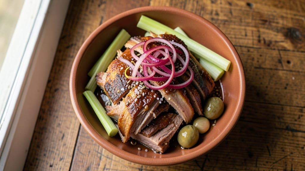 Authentic Pulled Pork Recipe: Slow-Smoked Tenderness With Crispy Celery Crowns