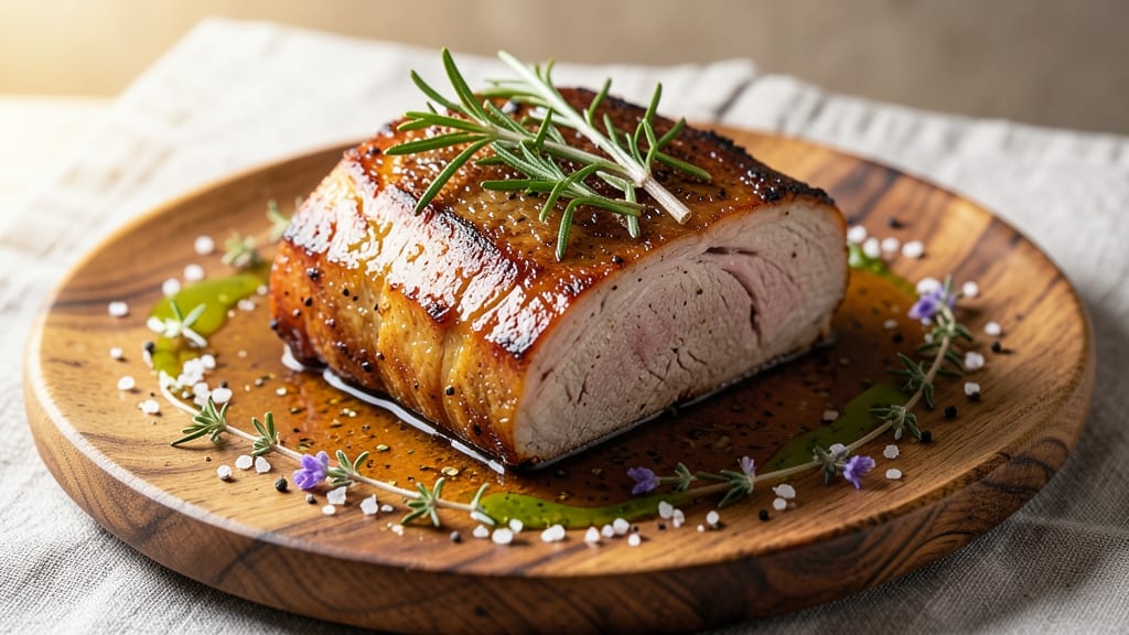 Berkshire Pork Loin Roast Recipe: Pan-Seared Crust Meets Juicy Pink Centers