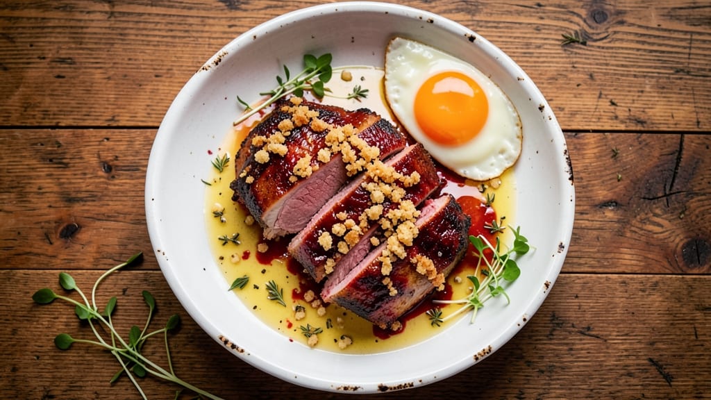 Bloodstained Pork Cutlet Recipe: Crispy Crust, Juicy Pink Hearts