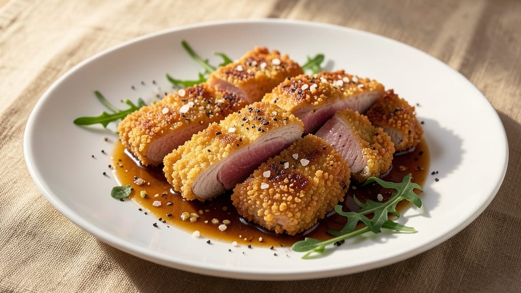 Breaded Pork Medallions Recipe: Crispy Panko Crust Meets Juicy Pink Centers