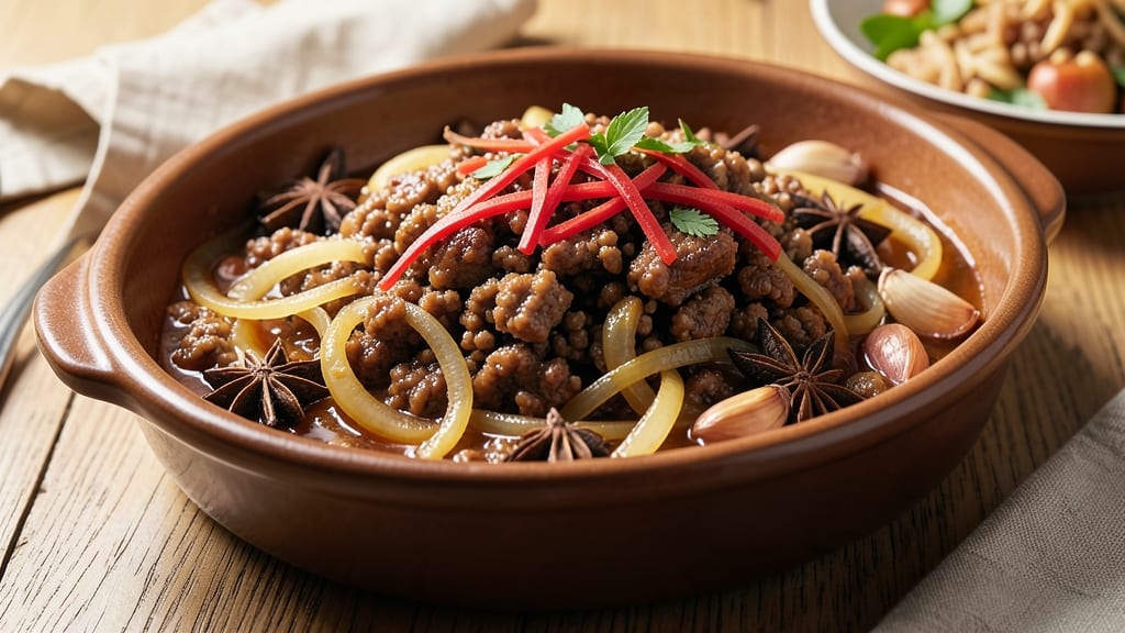 Braised Minced Pork Recipe: Smoky Five-Spice Depth in One Pot