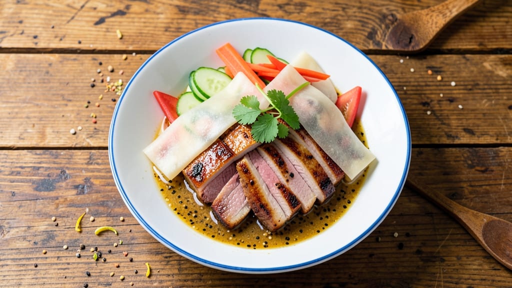 Asian Pork Wraps Recipe: Fragrant Five-Spice Pork in Fresh Rice Paper