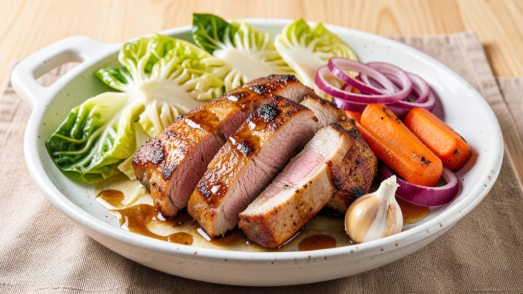 Instant Pot Pork and Cabbage Recipe: Savory Braise With Tender Meat and Crisp-Topped Greens