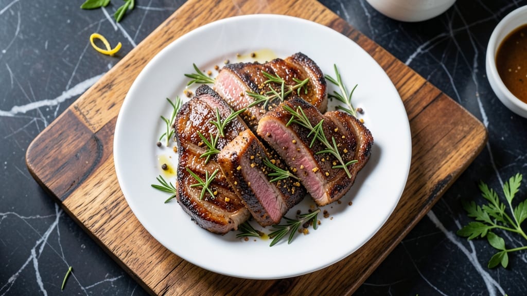 Broiled Pork Steaks Recipe: Charred Crust, Juicy Pink Centers