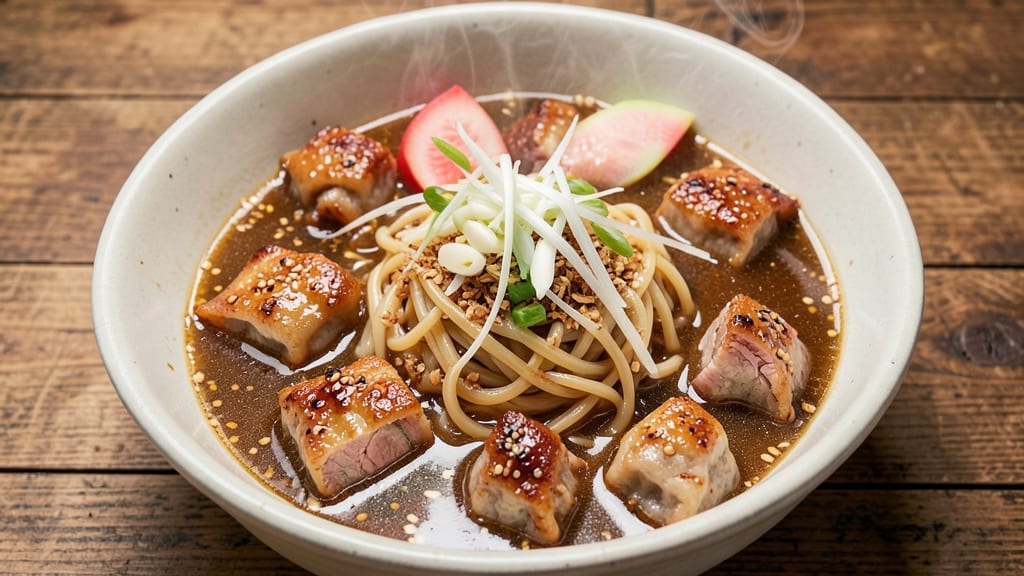 BBQ Pork Wonton Noodle Soup Recipe: Smoky-Spiced Shreds in Savory Broth