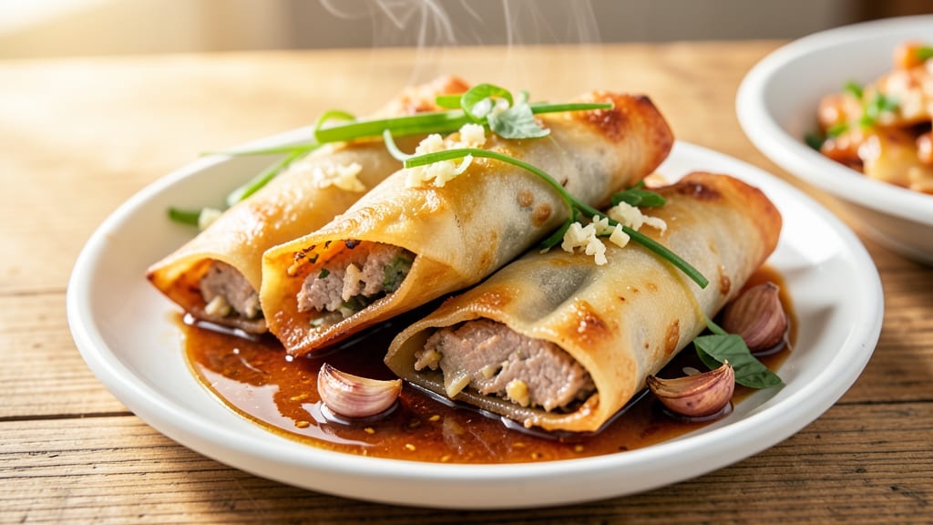 Authentic Pork Egg Roll Recipe: Crispy Wonton Shells with Savory Fillings