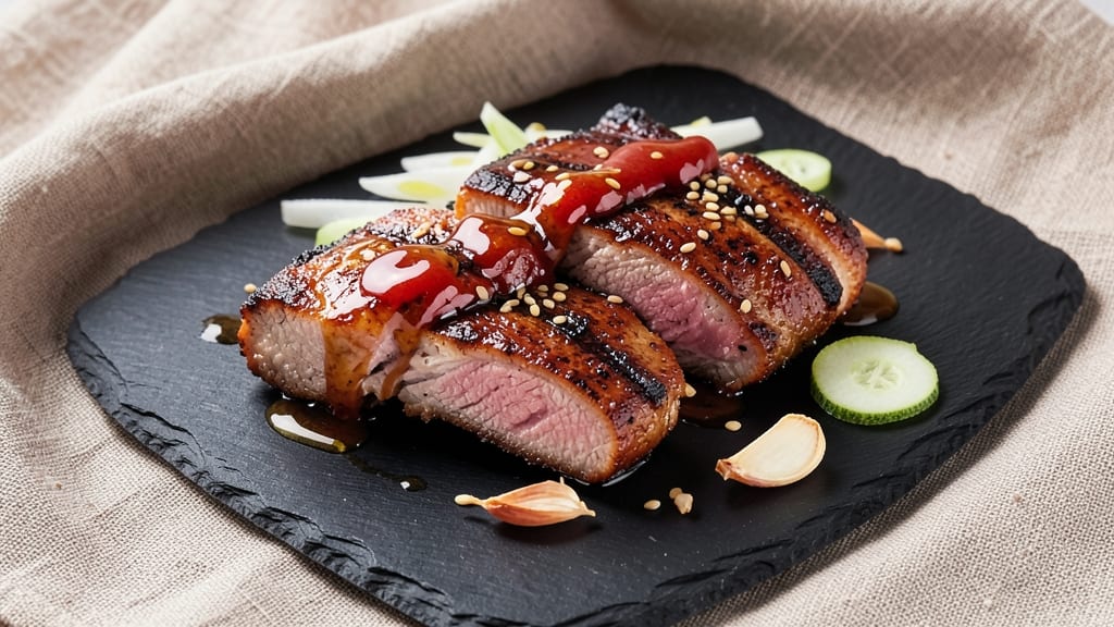 Grilled Teriyaki Pork Chops Recipe: Charred Crust and Sticky Sweet Glaze
