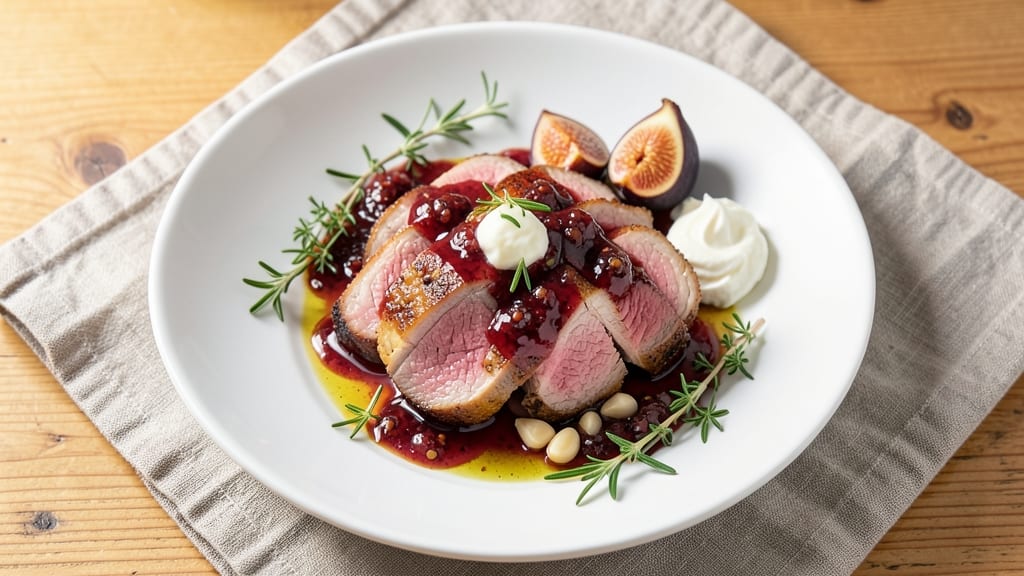 Carrabba's Pork Tenderloin with Fig Sauce Recipe: Sweet-Tart Glaze Meets Herb-Crusted Pork