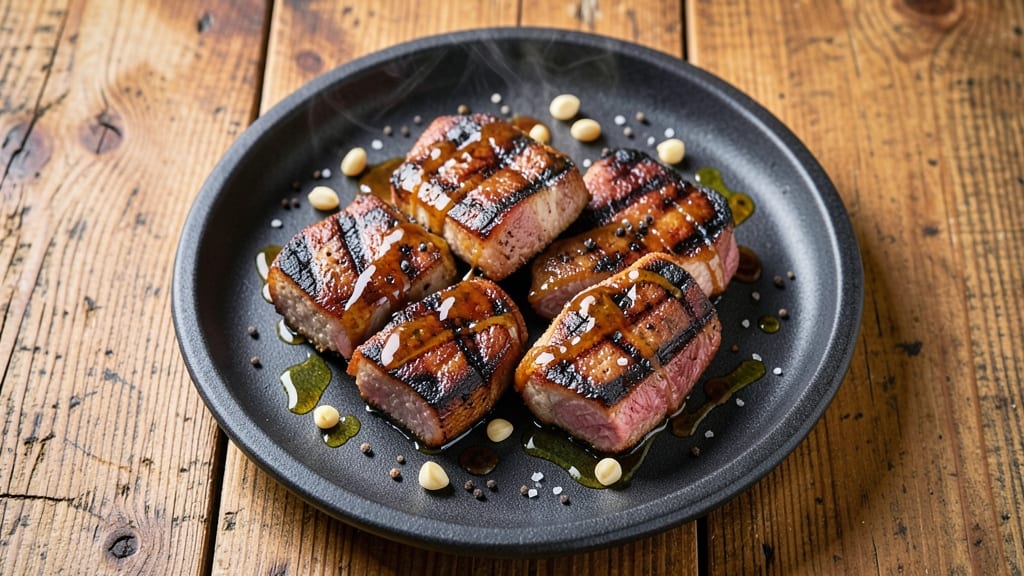 Charcoal-Grilled Pork Chops Recipe: Smoky Crust and Juicy Pink Hearts