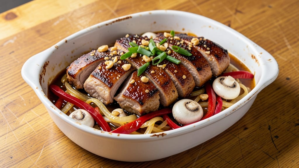 Betty Crocker's Pork Chop Suey Recipe: Velvety Mushroom Gravy Over Tender Pork