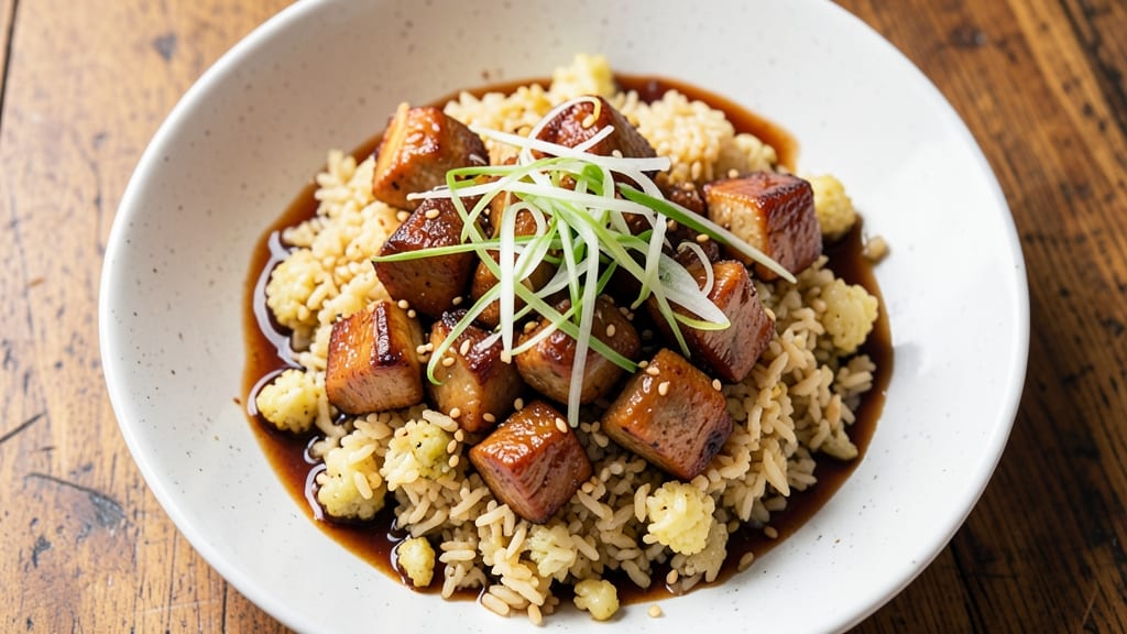 Cauliflower Pork Fried Rice Recipe: Crispy Rice, Juicy Pork, and Umami-Packed One-Pan