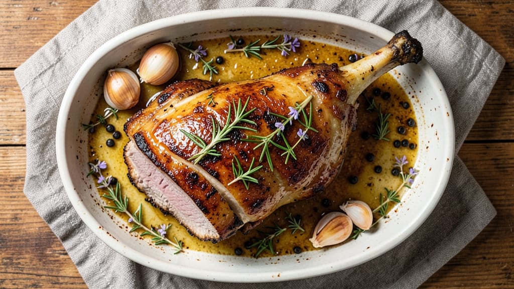 Bake Pork Leg Recipe: Slow-Roasted Crispy Bark and Juicy Pink Centers