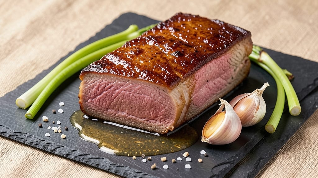 Boneless Pork Ribeye Roast Recipe: Oven-Baked Juiciness With Crispy Celery Crowns