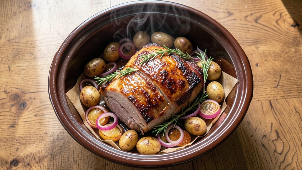 Boneless Center-Cut Pork Roast Slow Cooker Recipe: Ultra-Tender Shreds With Minimal Effort