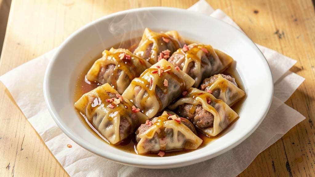 Pork Dumplings Recipe Steamed: Silky Wraps with Fragrant Ginger-Soy Filling