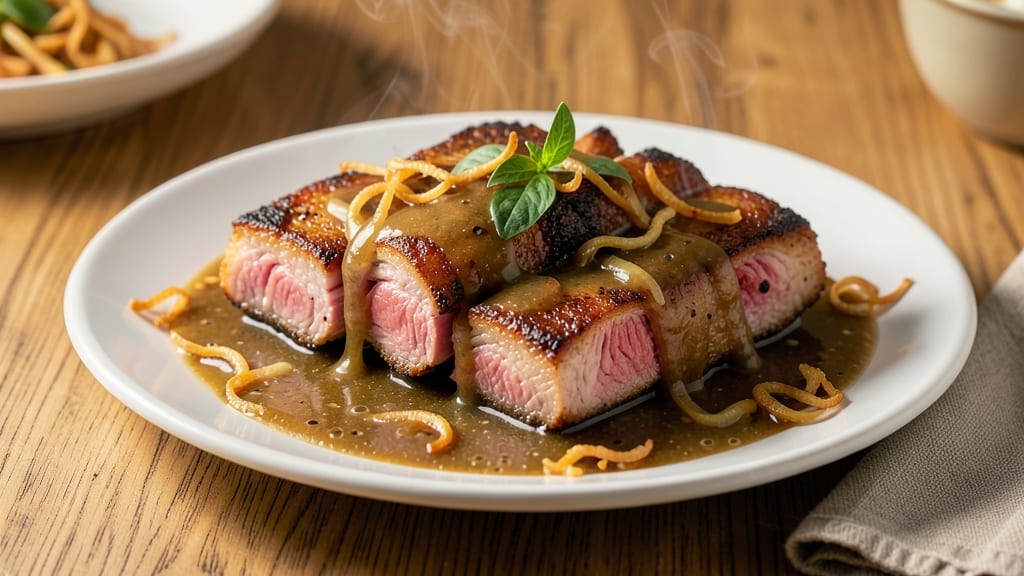 Big Daddy's Smothered Pork Chops Recipe: Onion Gravy Magic with Juicy Pink Centers