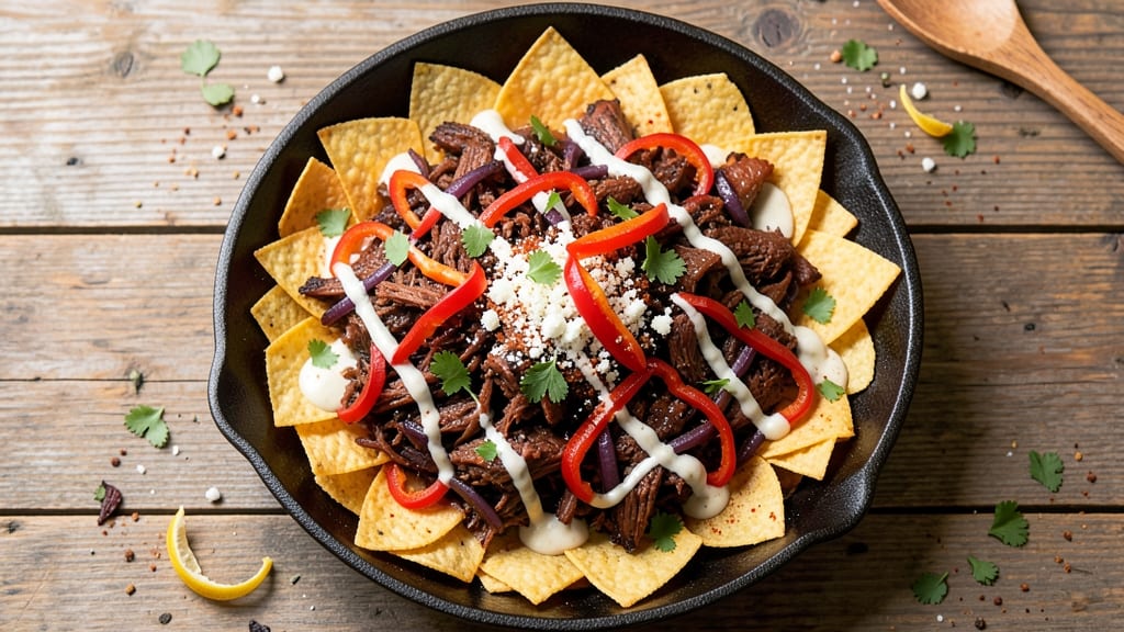 Captain Cook's Pulled Pork Nachos Recipe: Smoky-Sweet Shreds and Crunchy Toppings