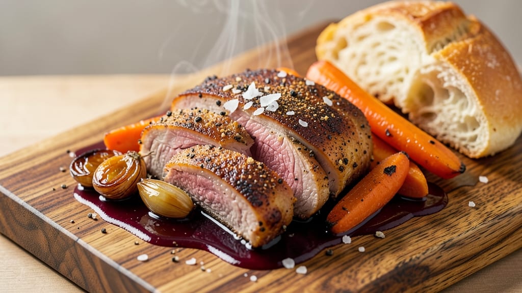 Café Delites Pork Loin Roast Recipe: Slow-Braised to Juicy Pink Core