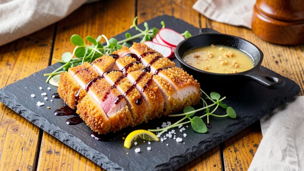 Breaded Pork Belly Recipe: Crispy Gold Crunch Over Juicy Pink Layers