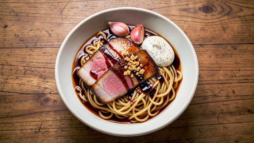 Pork Loin Ramen Recipe: Smoky Garlic Butter Sear and Silky Broth Magic