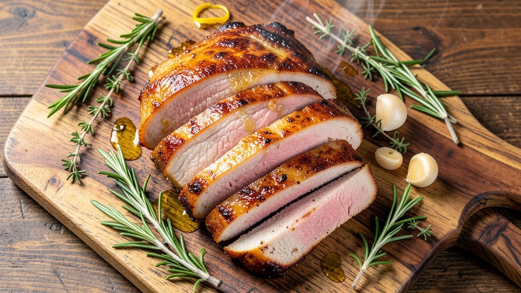 Boneless Pork Loin Rib Half Roast Recipe: Herb-Infused Crust Meets Juicy Pink Core