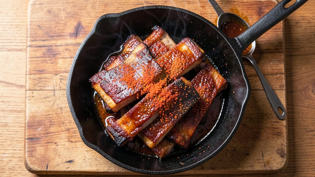 Cast Iron Pork Ribs Recipe: Smoky Bark and Caramelized Edges