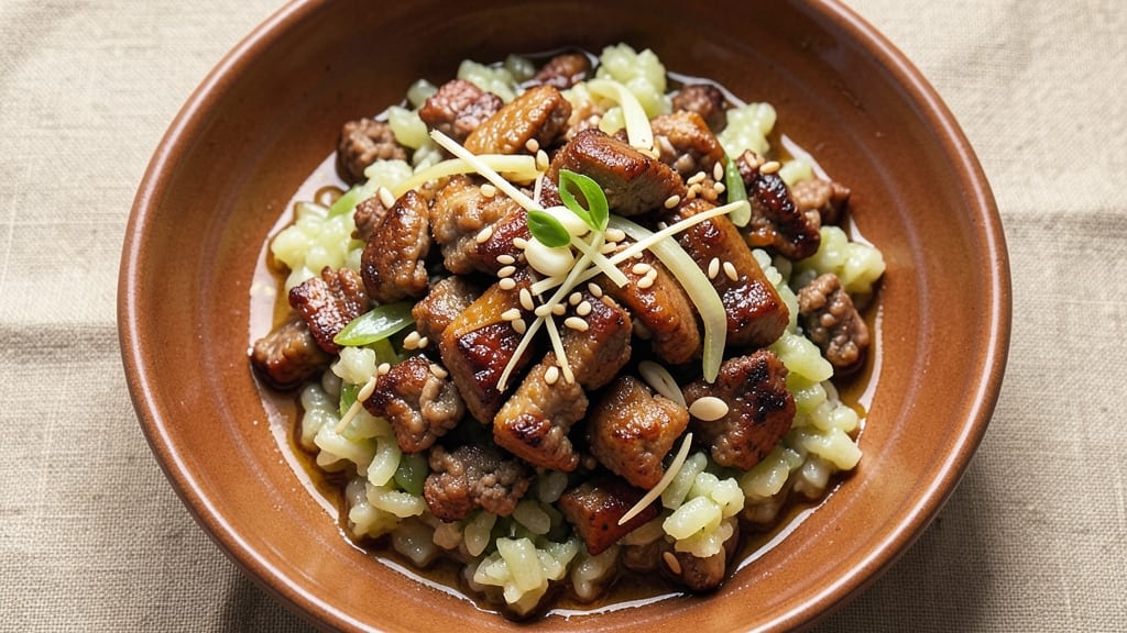 Chayote and Ground Pork Recipe: Crispy-Edged Dumplings With Silky Filling