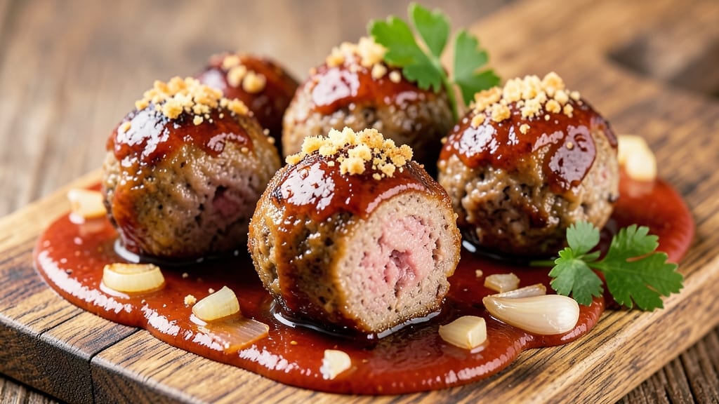 BBQ Pork Meatballs Recipe: Smoky-Sweet Glazed Bites With Crispy Edges