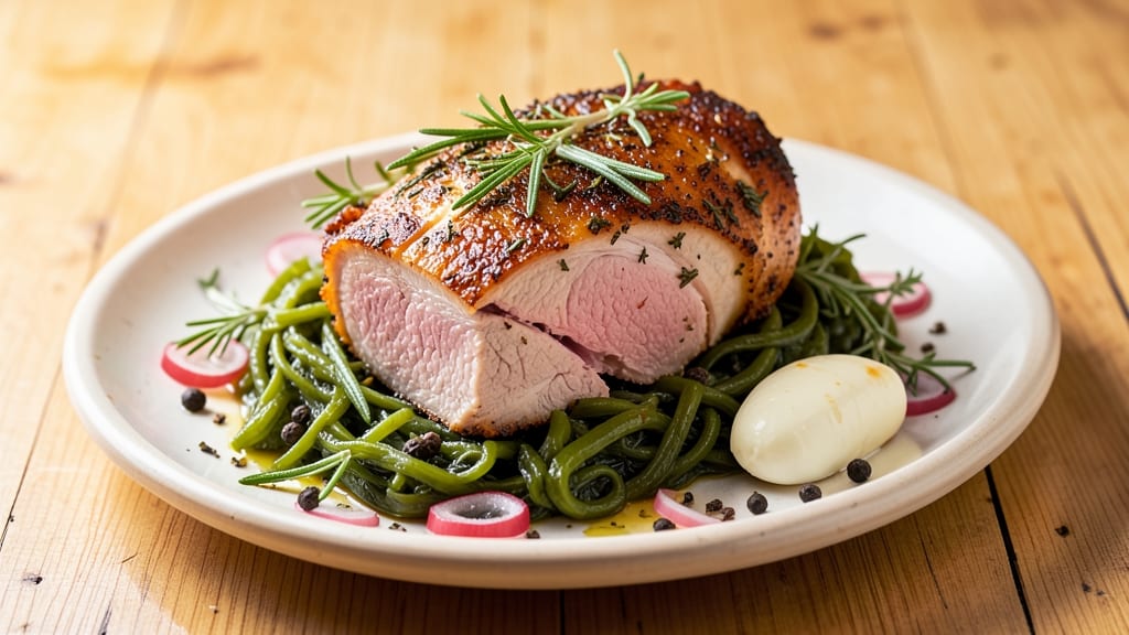 Boneless Pork Loin Roast and Sauerkraut Recipe: Tangy Fermented Crunch Meets Herb-Kissed Tender Meat