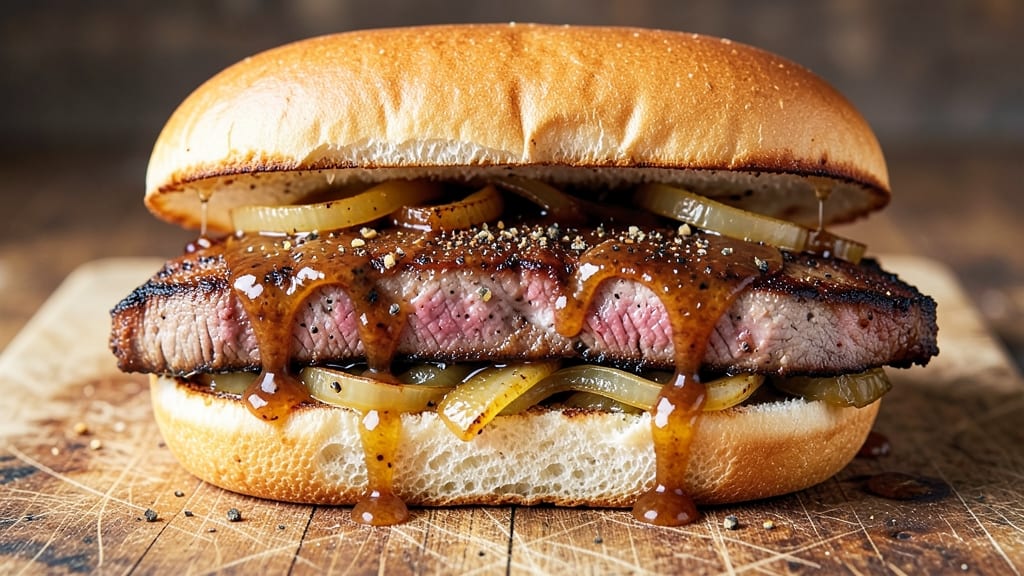 BBQ Pork Loin Sandwiches Recipe: Smoky-Sweet Glazed Meat With Crispy Bread