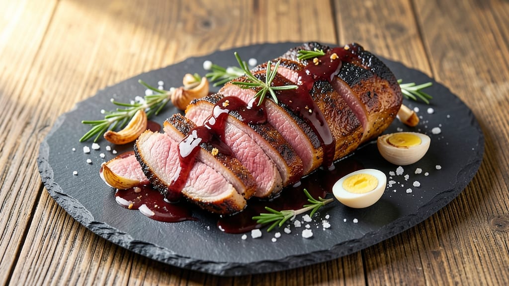 Balsamic Roast Pork Tenderloin Recipe: Glazed Caramelized Crust With Juicy Core