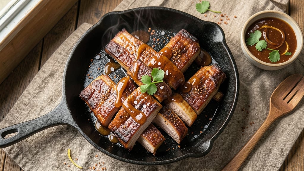 BBQ Pork Ribs Air Fryer Recipe: Crispy Bark Without the Smoker