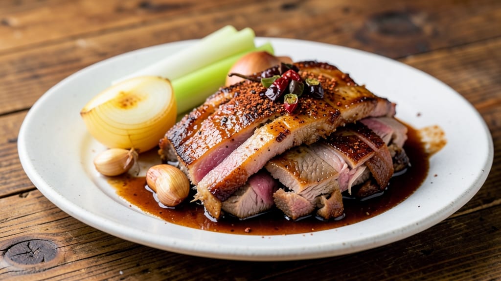 Byron's Pulled Pork Recipe: Smoky Chipotle Shreds With Crispy Celery Crown Topping