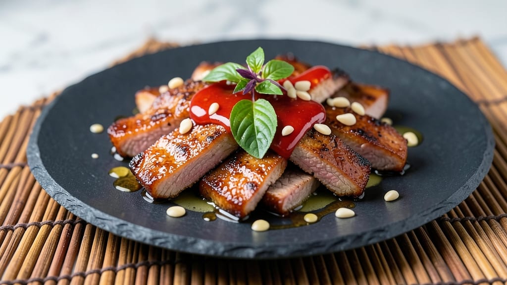 Asian Pork Strips Recipe: Crispy-Fried Edges with Sweet Soy Glaze