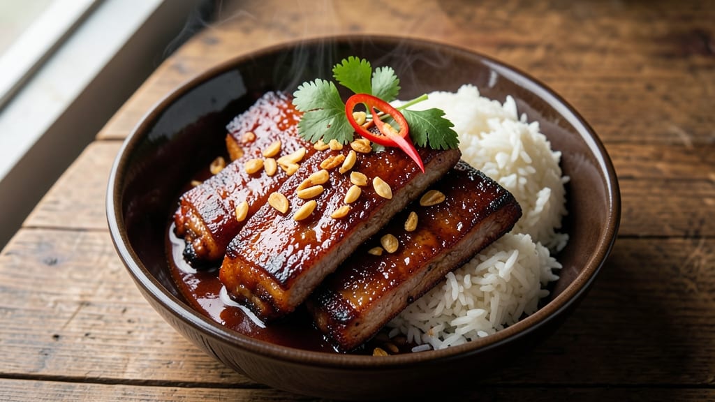 Pork Ribs Recipe Chinese Style: Five-Spice Glazed and Crispy Edges