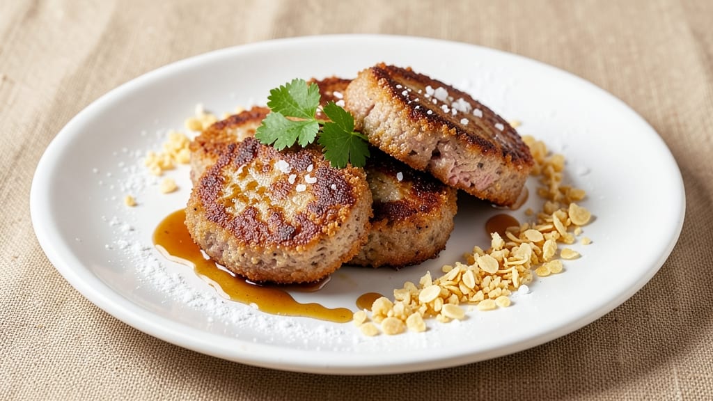 Breaded Pork Patties Recipe: Crispy Golden Shells Hide Juicy Centers