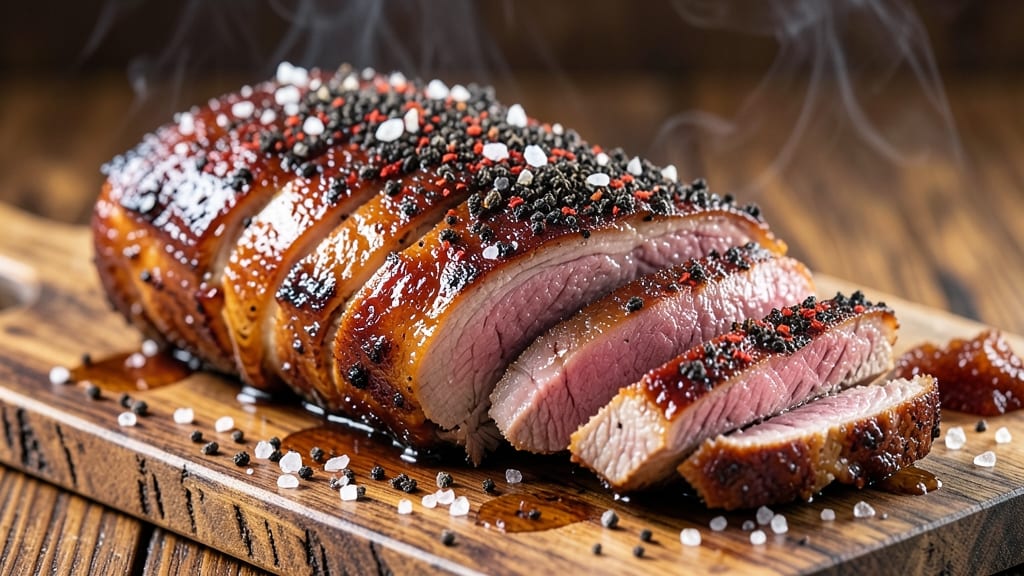 Bone-In Pork Loin Smoker Recipe: Smoky Bark and Juicy Pink Core Magic