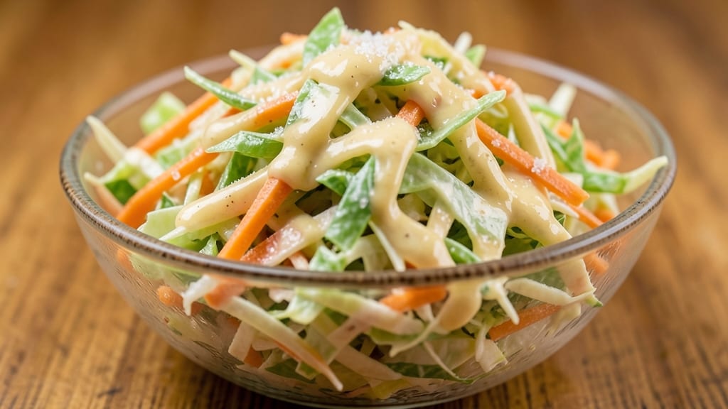 Best Ever Coleslaw Recipe for Pulled Pork Sandwiches: Crunchy Apple-Cider Vinegar Bite
