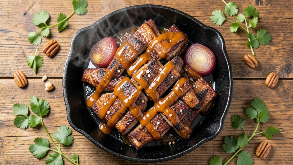 BBQ Pork Rib Tips Recipe: Oven-Baked Crispy Bark and Juicy Shreds