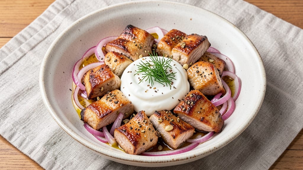 Authentic Pork Gyros Recipe: Warm Pita Pockets With Tzatziki Drizzle