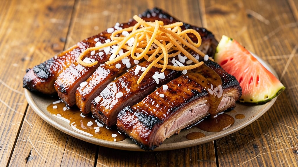 Hawaiian BBQ Pork Ribs Recipe: Pineapple-Kissed Crunch Over Smoky Sweet Glaze