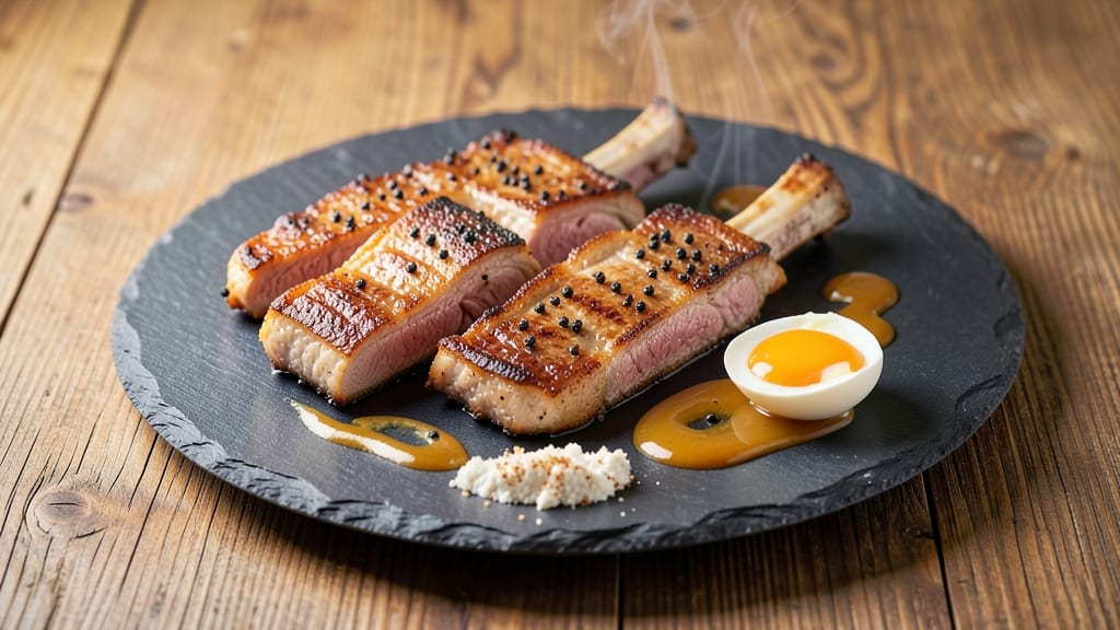 Pan Fried Bone-In Pork Chops Recipe: Crispy Bark and Juicy Pink Hearts