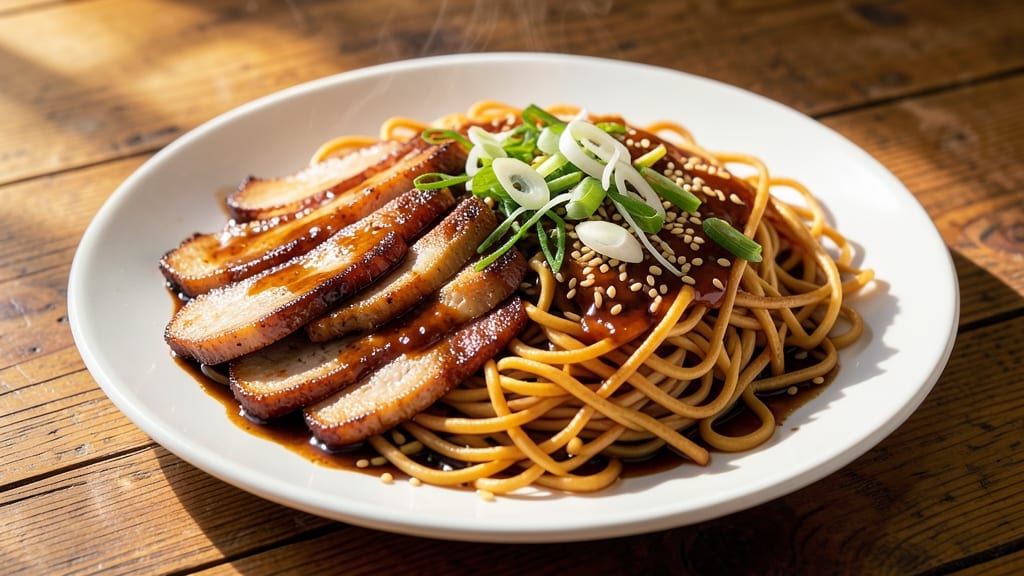 Authentic Chinese Pork Chow Mein Recipe: Wok-Tossed Crunch and Silky Noodles