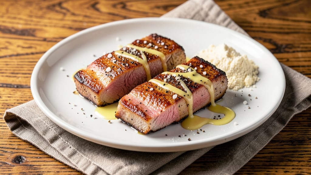 Loin Pork Chops Recipe: Pan-Seared Crust With Juicy Pink Hearts